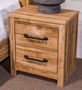 Signature Design by Ashley® PCB1580-92 Maystonna - Two Drawer Night Stand - Brown