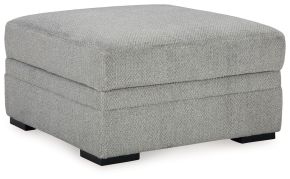 Signature Design by Ashley® 5290611 Casselbury - Cement - Ottoman With Storage
