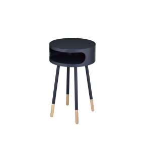 ACME 84448 Sonria - End Table - Black & Natural