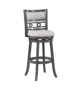 New Classic S1701-BS-GRY Gia - Swivel Barstool - Gray