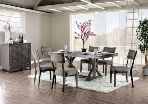 Furniture of America CM3387T-TABLE Leeds - Dining Table - Gray