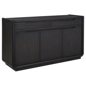 Coaster Fine Furniture 115395 Leandro - 2-Drawer Dining Sideboard Server - Burnished Black