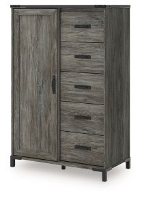Signature Design by Ashley® B4480-48 Frandern - Dressing Chest - Gray