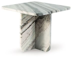 Ashley Furniture A4000671 Ashley Furniture A4000671 Baretton - 15" Accent Cocktail Table - Black / White / Taupe