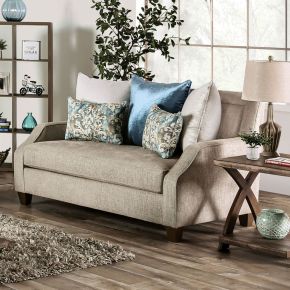 Furniture of America SM2287-LV Catarina - Loveseat - Beige