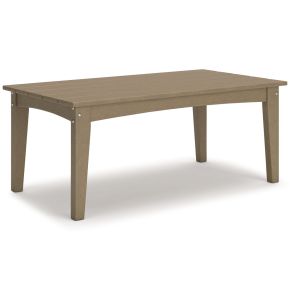 Signature Design by Ashley® P114-701 Hyland Wave - Driftwood - Rectangular Cocktail Table