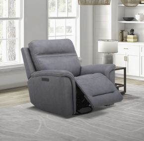 Liberty Furniture 7007BG-13P Cooper - Sg Recliner P3 - Bleu Gray
