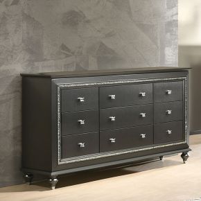 ACME 27285 ACME 27285 Kaitlyn - Dresser - Metallic Gray
