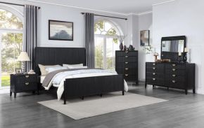 Coaster Fine Furniture 224711Q-S5 Brookmead - 5 Piece Queen Bedroom Set - Black