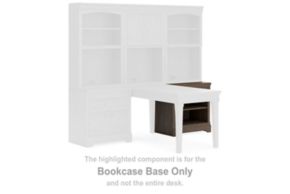 Signature Design by Ashley® H776-41B Janismore - Bookcase Base - Weathered Gray