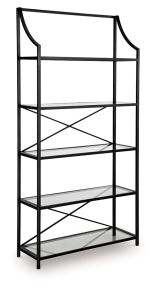 Signature Design by Ashley® A4000557 Dakerwell - Bookcase - Antique Black