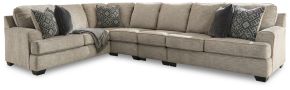Ashley Furniture 56103S6 Bovarian - 4-Piece Sectional With RAF Loveseat - Stone