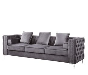 ACME LV00368 Bovasis - Sofa - Gray Velvet