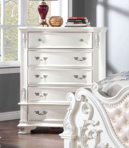 Furniture of America CM7478WH-C Esparanza - Chest - Pearl White