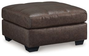 Benchcraft® 1700308 Barlin Mills - Oversized Accent Ottoman - Umber