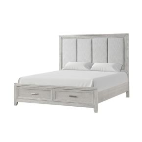 New Classic B2442-110 Fiona - 6/6 - 6/0 Eastern King / Western King Headboard - Mist Gray