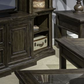 Liberty Furniture 297-ER00B Paradise Valley - Right Pier Base - Dark Brown