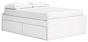 Ashley Furniture EB9630B9 Ashley Furniture EB9630B9 Onita - Full Platform Bed With 1 Side Storage - White