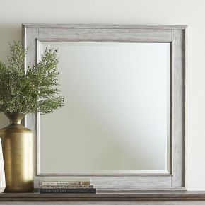 Liberty Furniture 824-BR51 Heartland - Landscape Mirror - White