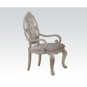 ACME 61283 Ragenardus - Chair (Set of 2) - Fabric & Antique White
