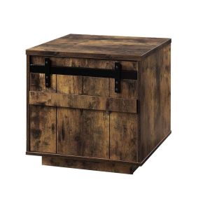 ACME 88042 Bellarosa - End Table - Rustic Oak Finish
