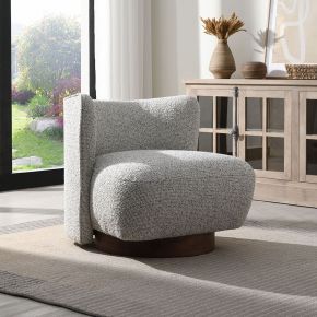ACME AC03803 Lisa - Accent Chair - Gray Tweed