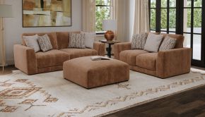 Jackson 526502-1434/49-1435/49 Silas - Loveseat - Mocha