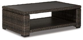 Ashley Furniture P783-701 Grasson Lane - Rectangular Cocktail Table - Brown