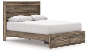 Ashley Furniture PCB2005B4 Ashley Furniture PCB2005B4 Elbrim - Queen Panel Storage Bed - Brown