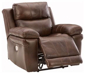 Ashley Furniture U6480513 Edmar - Chocolate - Pwr Recliner/Adj Headrest