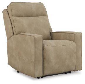 Signature Design by Ashley® 4510306 Next-gen Durapella - Sand - Power Recliner / Adj Headrest