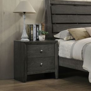 ACME 28473 Ilana - Nightstand - Gray Finish