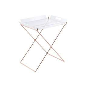 ACME 98189 Cercie - Tray Table - Clear Acrylic & Copper