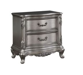 ACME BD00604 Ausonia - Nightstand - Antique Platinum - Finish
