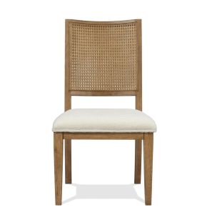 Riverside Furniture 50557 Bozeman - Cane Back Side Chair (Set of 2) - Light Brown