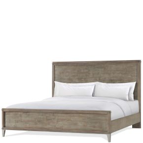 Riverside Furniture 39373-39377-39376 Intrigue - Queen Panel Bed - Hazelwood
