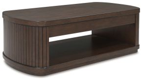 Signature Design by Ashley® T679-9 Korestone - Lift Top Cocktail Table - Dark Brown