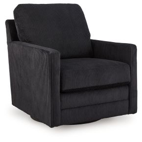 Signature Design by Ashley® A3000726 Icaman - Swivel Chair - Onyx