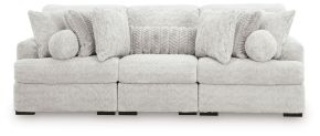 Signature Design by Ashley® PC59106S5 Cuddle Plush - 3-Piece Sectional - Arctic