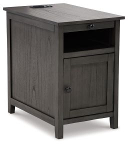 Signature Design by Ashley® T300-317 Treytown - Gray - Chair Side End Table