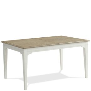 Riverside Furniture 59553 Myra - Rectangular Leg Dining Table - Natural / Paperwhite