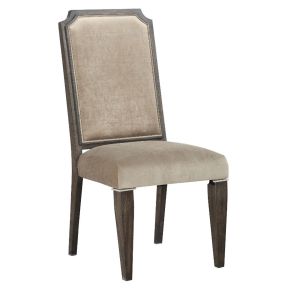 ACME 67992 Peregrine - Side Chair (Set of 2) - Fabric & Walnut