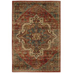 Furniture of America RG8160S Wilhelm - 5' x 7' Area Rug - Spice Rose