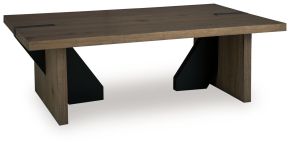 Ashley Furniture T554-1 Ashley Furniture T554-1 Kandinew - Rectangular Cocktail Table - Light Brown
