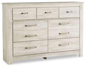 Signature Design by Ashley® B331-31 Bellaby - Seven Drawer Dresser - Whitewash
