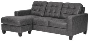 Ashley Furniture 9150118 Venaldi - Gunmetal - Sofa Chaise