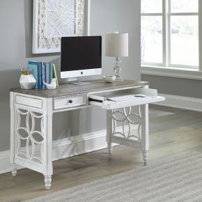 Liberty Furniture 244-HO112L Magnolia Manor - L Writing Desk - Antique White