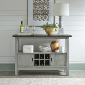 Liberty Furniture 131-SR5236 Newport - Server - Smokey Gray / Carbon Gray
