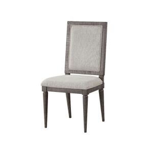 ACME 77092 Artesia - Side Chair (Set of 2) - Beige Fabric & Salvaged Natural