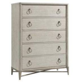 Riverside Furniture 50295 Maisie - 5 Drawer Chest - Champagne